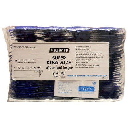 144 Preservativos Pasante 210x69 mm Super King Size