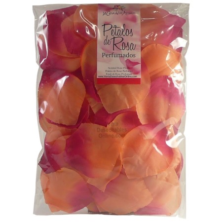 90 Pétalos Color rojo Rosa Perfumados