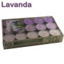 Pack 30 velas té Perfumadas Lavanda 4x1 11g