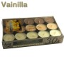 Pack 30 velas té Perfumadas Vainilla 4x1 11g
