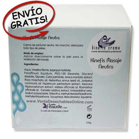 Crema Neutra Kinefis 5 litros