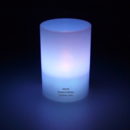 Vela Led Pequeña 6 Colores Llama 