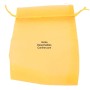 Bolsas Organza Amarillas 11x16 - 36 uds