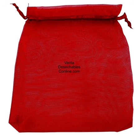 Bolsas Organza Granates 11x16 - 36 Uds