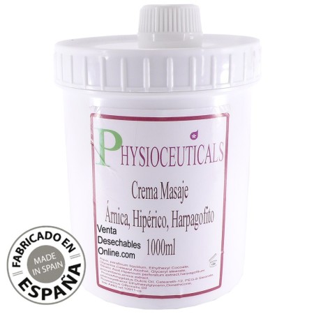 Crema Masaje Con Árnica, Hipérico y Harpagofito 1000ml Physioceuticals