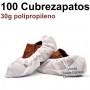 100 Cubrezapatos  patucos Polipropileno Blancos 30g