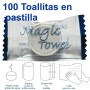 100 Toallitas Comprimidas En Pastilla Magic