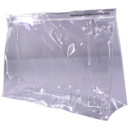 Neceser Base Ancha Transparente 13x20x6cm