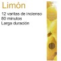 Incienso Gigante Limón 80 Minutos