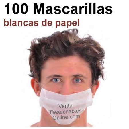 Mascarilla Papel 