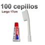 100 Cepillos Dientes Desechables
