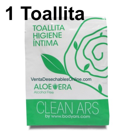 Toallita Higiene íntima Aloe Vera 