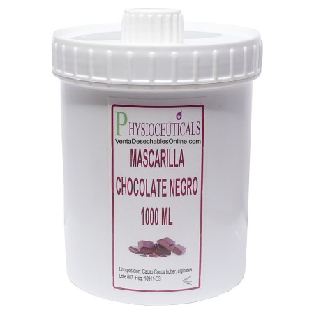 Mascarilla para la Cara De Chocolate Negro 1000g Physioceuticals