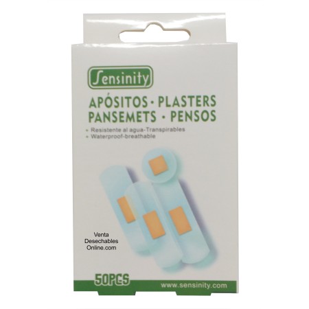 tiritas transparentes apósitos