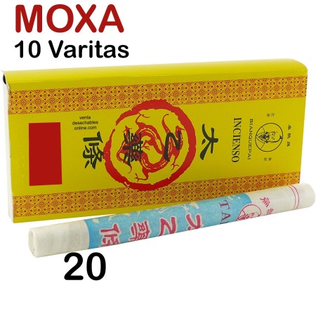 10 Varitas  Moxa sin humo