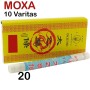 10 Varitas  Moxa sin humo