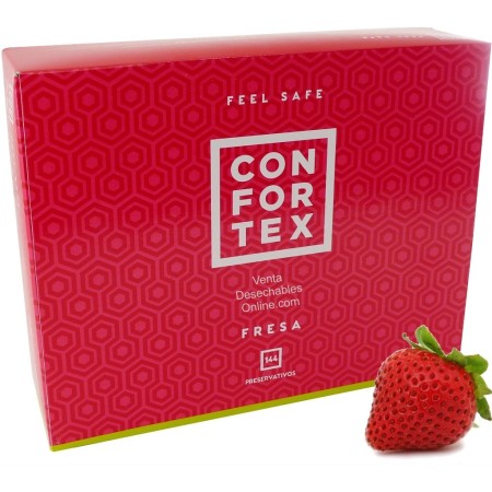 condones confortex fresa