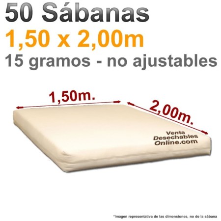 Compra Sábanas desechables para cama matrimonio 