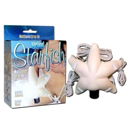 Vibrador Arnés En Forma De Estrella Starfish 
