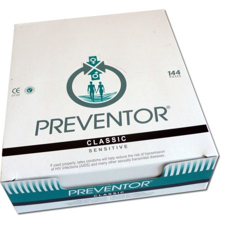 144 Preservativos Classic  envio gratis preventor