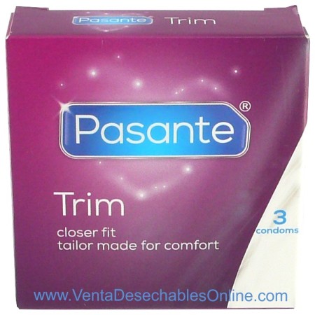 Condones pequeños Pasante Trim