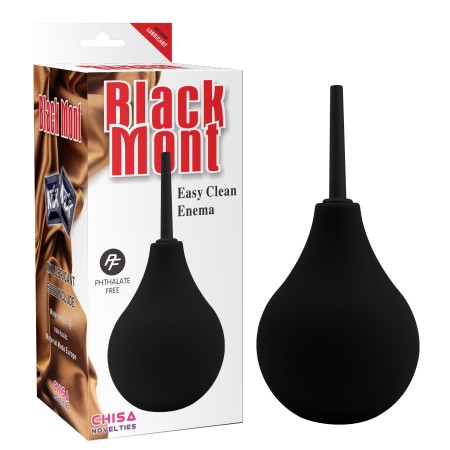 Pera Lavativa Ducha Anal Mujer 5,5 cm Negra