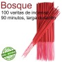 100 Inciensos Frutos Rojos Bosque 90 Minutos