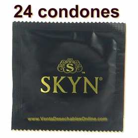 24 Condones Skyn 180x53 sin látex
