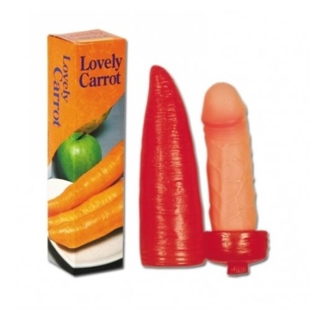Consolador Zanahoria 18 x 3,5 cm