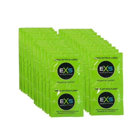 100 Preservativos EXS Extreme 3 In One 190x54
