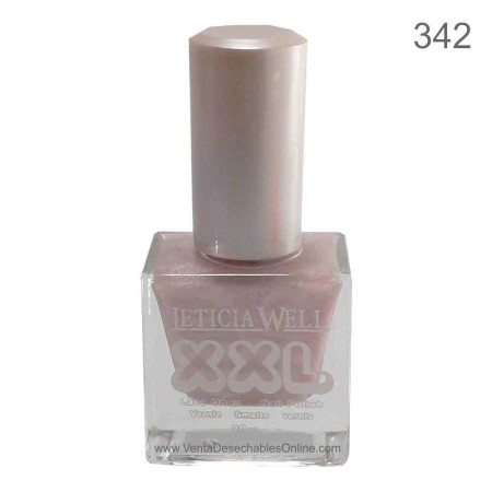 Laca De Uñas XXL 342 - Tono Rosa - Leticia Well