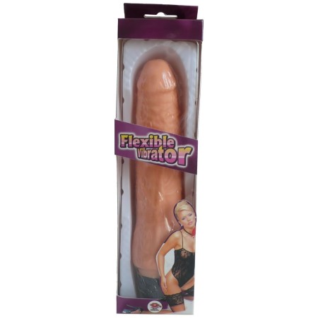 Vibrador Flexible Carnoso 19 cm