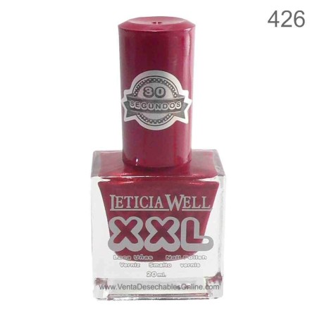 Laca de uñas XXL rojo secado rápido 