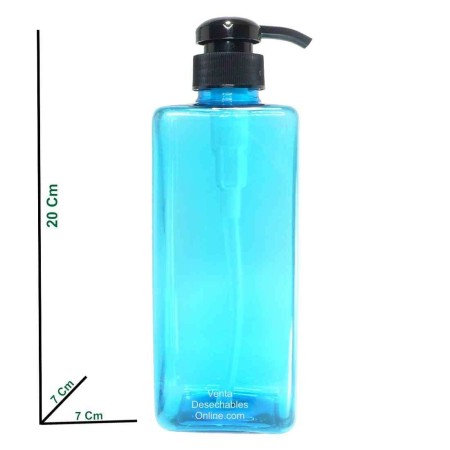 Dosificador Para Jabón, Geles, Lubricantes Líquidos - azul