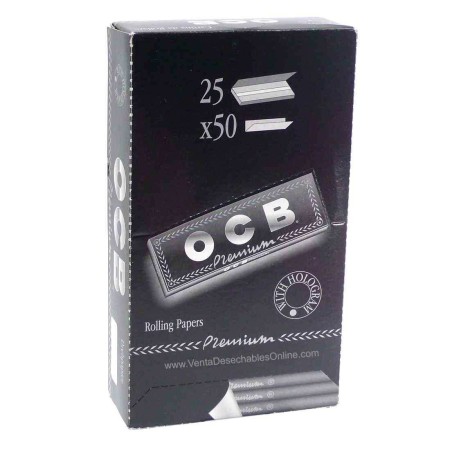 Papel de Fumar OCB Premium - 25 Libritos