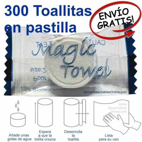 DBALL 150 Piezas Toallitas Comprimidas en Pastillas Portátiles
