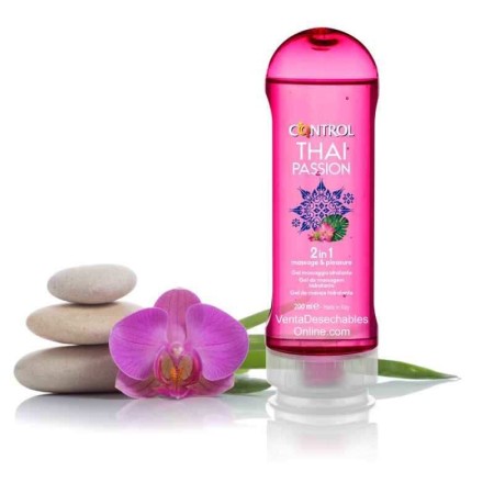 Lubricante Control Thai Passion Gel Masaje 