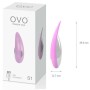 Estimulador OVO S1 Recargable Rosa 9 cm