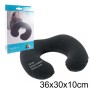 Almohada Cuello Hinchable 36x30x10 Negro Intex