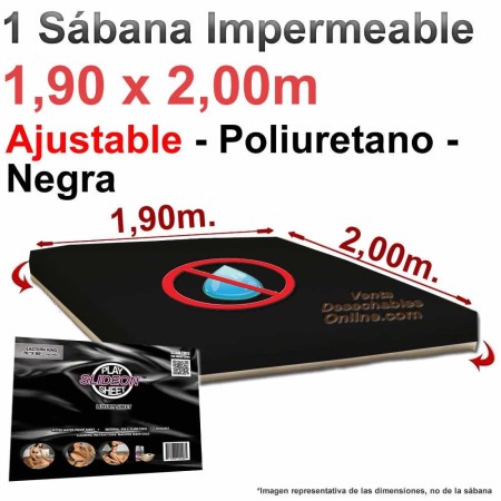 Sábana Impermeable Ajustable Masaje Nuru