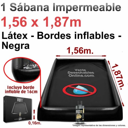 Sábana Hinchable E Impermeable De Látex 