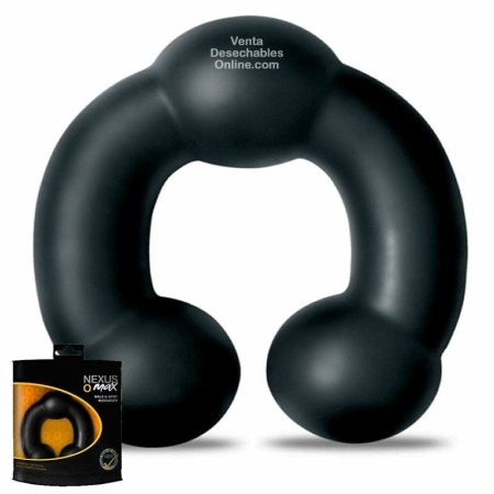 Consolador Masajeador Prostático  Nexus O Max 34 Cm - Negro