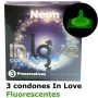 3 Condones Sueltos In love 190x54 Neon