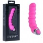 Vibrador Recargable  Silicona 17cm 10 velocidades - Rosa - Ininity