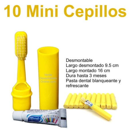 Mini cepillos de dientes