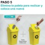 reciclaje paleta wc