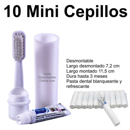 Cepillos Dentales Desmontables