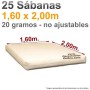 Sábanas Desechables Cáma 160