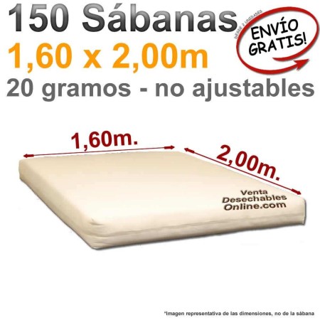 Sábanas desechables colchón grande