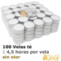 Velas Sin Olor Duración 4,5